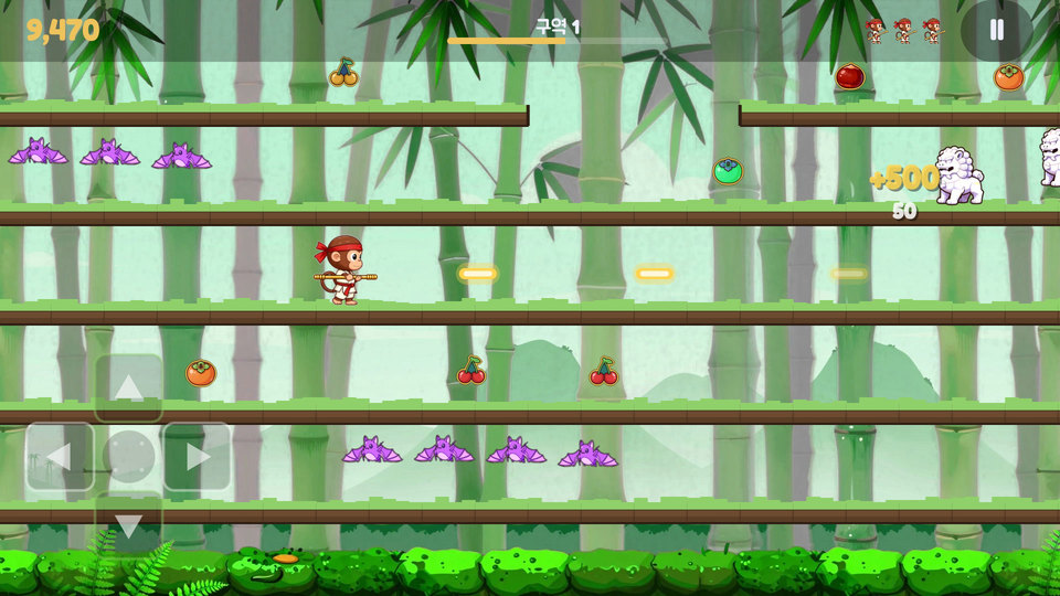 BORI Adventure · 대나무 숲 — 다섯 갈래 길을 달려요